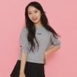 ピンク ラテ(PINK-latte)の【130cmあり】サーマルTシャツ9