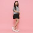 ピンク ラテ(PINK-latte)の【130cmあり】サーマルTシャツ11