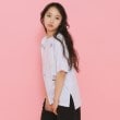 ピンク ラテ(PINK-latte)の【130cmあり】ミックスロゴゆるTシャツ6