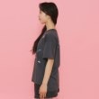 ピンク ラテ(PINK-latte)の【130cmあり】ミックスロゴゆるTシャツ14