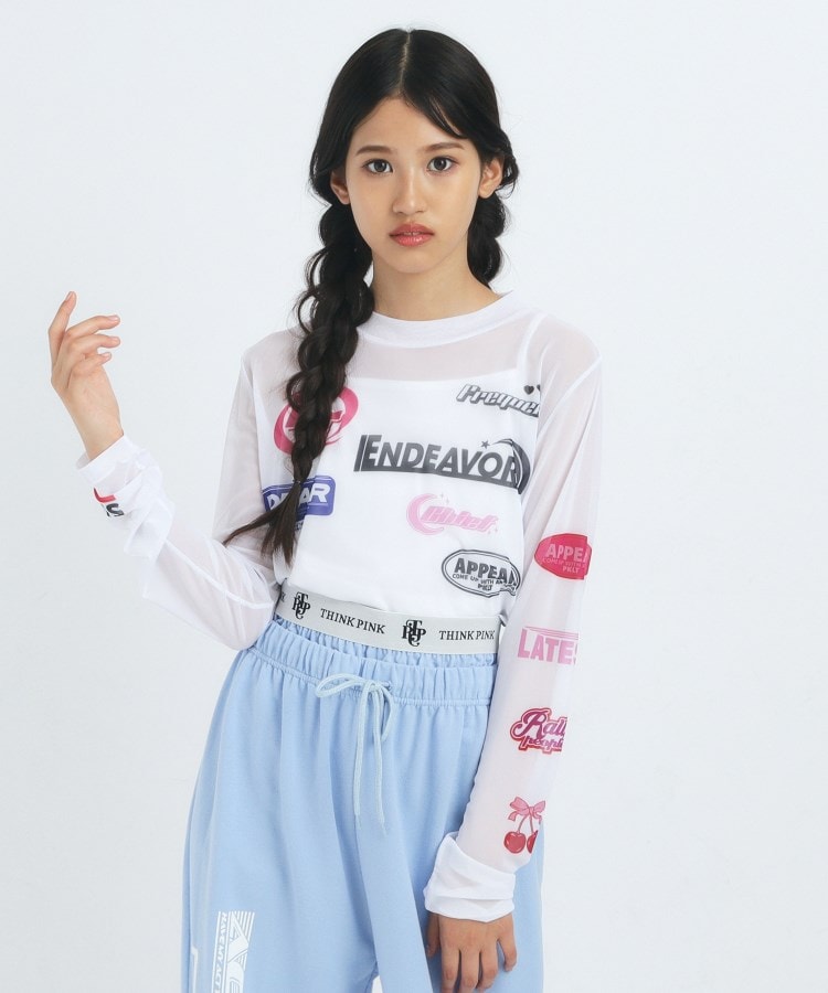るーつくコラボ/ニコラ9月号掲載】シアーインナーSET(トップス るーつくコラボ/ニコラ9月号掲載】シアーインナーSET(トップス