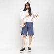 ピンク ラテ(PINK-latte)の【130cmあり】さらっと快適 ナイロンハーフパンツ10