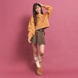 ピンク ラテ(PINK-latte)の【カラー追加/オールシーズン対応】ベルト付きプリーツスカート12