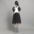 ピンク ラテ(PINK-latte)のチュール切り替えワンピース11