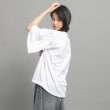 ピンク ラテ(PINK-latte)の【130cmあり】ミニフリル付きボリューム袖Tシャツ2