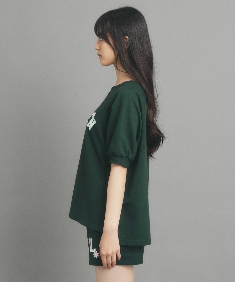 ピンク ラテ(PINK-latte)の【130cmあり/セットアイテム】裏毛カレッジプリント16