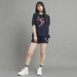 ピンク ラテ(PINK-latte)の【130cmあり/セットアイテム】裏毛カレッジプリント7