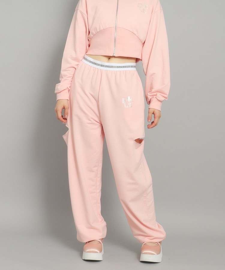サイドカット スウェットパンツ(フルレングスパンツ) | PINK サイドカット スウェットパンツ(フルレングスパンツ) | PINK