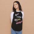 ピンク ラテ(PINK-latte)の【130cmあり】グラフィックロゴ ラグランTシャツ19