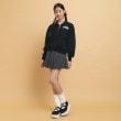 ピンク ラテ(PINK-latte)の【130cmあり】ハーフジッププルオーバー13