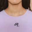 ピンク ラテ(PINK-latte)の【130cmあり】リボン袖ショート丈プルオーバー4