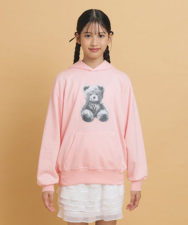 130cmあり/人気シリーズ】クマプリント フードパーカー 130cmあり/人気シリーズ】クマプリント フードパーカー
