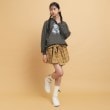 ピンク ラテ(PINK-latte)の【130cmあり／人気シリーズ】クマプリント フードパーカ15