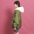 ピンク ラテ(PINK-latte)の【フーディ付き】モコモコ リバーシブルエコファー2