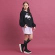 ピンク ラテ(PINK-latte)の【セットアップ】コットンミニ裏毛プルオーバー＆ショートパンツ19