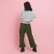 ピンク ラテ(PINK-latte)の【きれい見えシルエット】とろみカーゴパンツ14