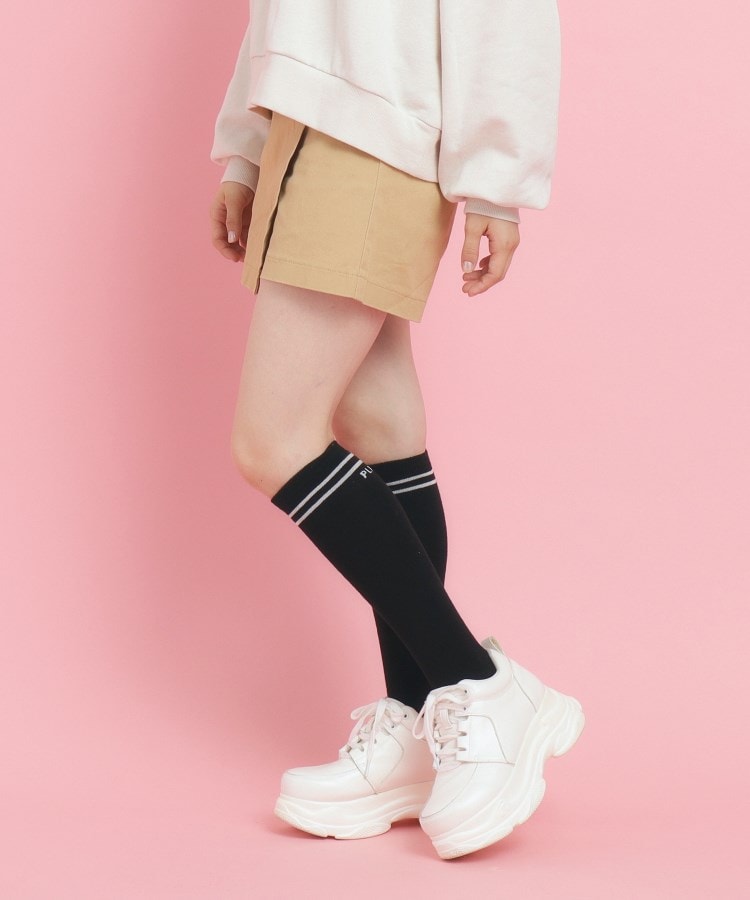 ピンク ラテ(PINK-latte)の【着回し力◎】ラップショートパンツ15