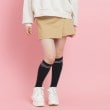 ピンク ラテ(PINK-latte)の【着回し力◎】ラップショートパンツ ベージュ(052)