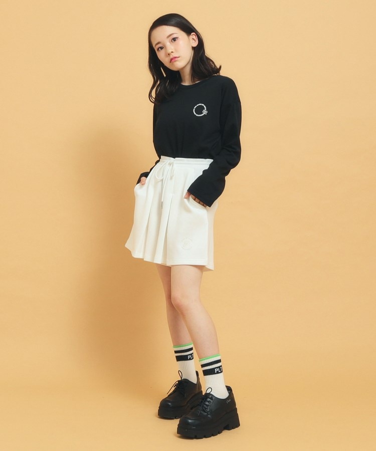 ピンク ラテ(PINK-latte)の【セットアップアイテムあり】ダンボールニットショートパンツ8