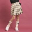 ピンク ラテ(PINK-latte)の毎日穿きたい！プリーツスカート ライトベージュ(251)