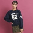 ピンク ラテ(PINK-latte)のナンバリングデザインプルオーバー ネイビー(094)