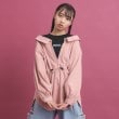 ピンク ラテ(PINK-latte)の惚れかわ シャツレイヤード ピンク(072)