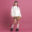 ピンク ラテ(PINK-latte)の袖ギャザー裏起毛15