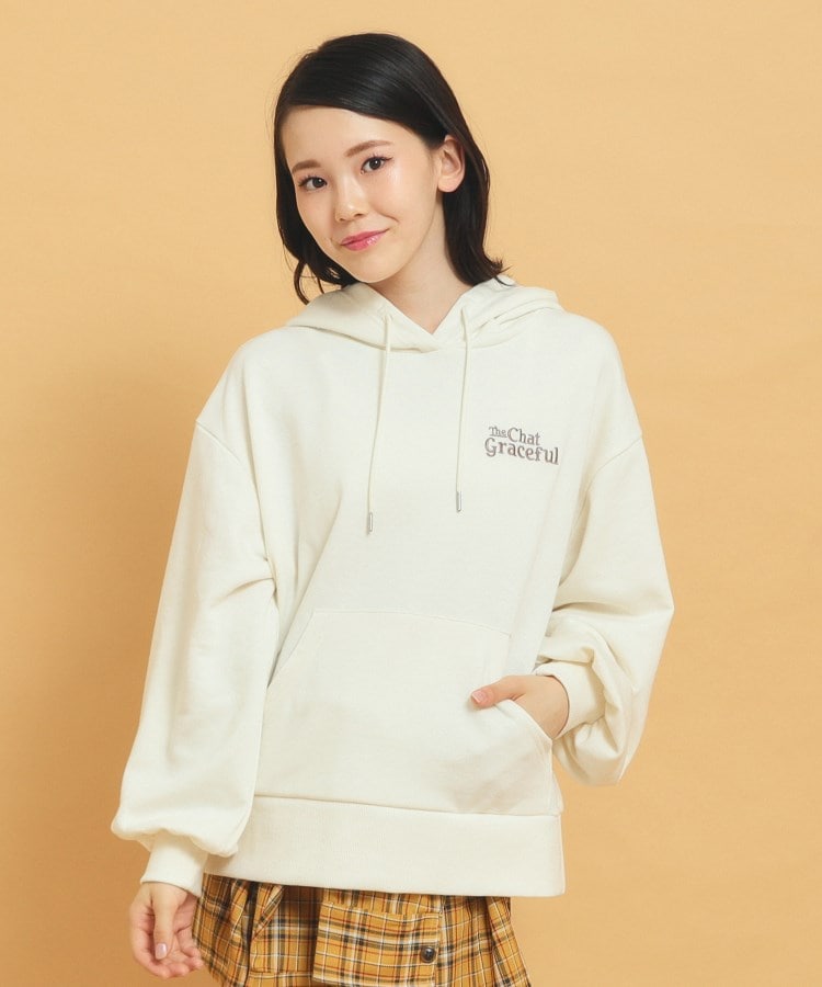 ピンク ラテ(PINK-latte)のあざとかわいい！クマ耳フーディ裏毛9