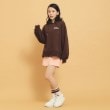 ピンク ラテ(PINK-latte)のあざとかわいい！クマ耳フーディ裏毛19