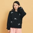 ピンク ラテ(PINK-latte)の毎日着たい！リボンパール裏毛12