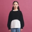 ピンク ラテ(PINK-latte)の【セットアイテム】ベーシック レイヤー見せショート丈ニット1
