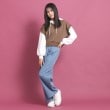 ピンク ラテ(PINK-latte)のフェイクレイヤードパーカ16