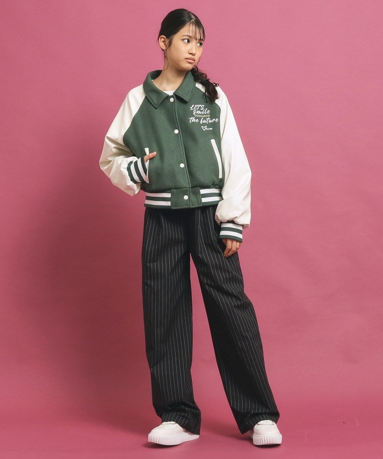 極美品✨SAINT LAURENT スタジャン ブルゾン スパンコール ピンク