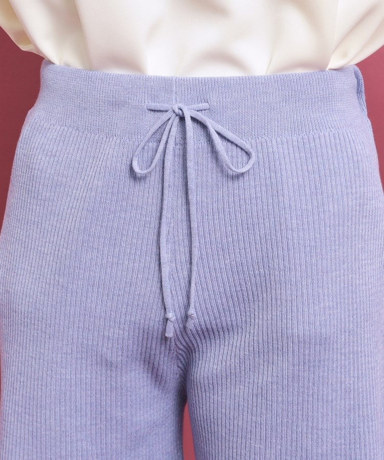 セットアップあり】リブニットショートパンツ(ハーフパンツ セットアップあり】リブニットショートパンツ(ハーフパンツ