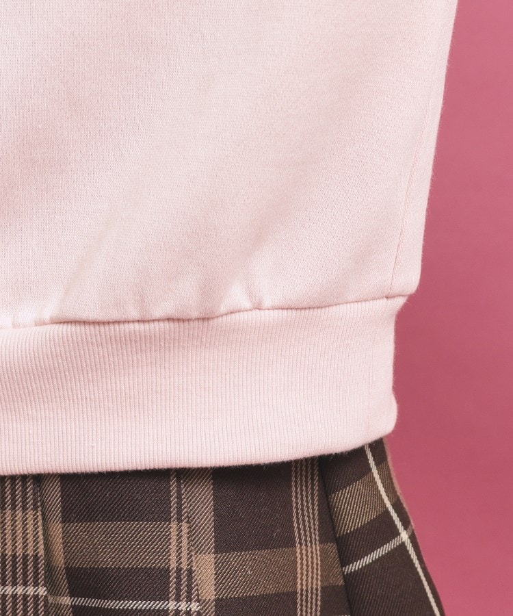 ピンク ラテ(PINK-latte)の【プチプラ】コットン混裏起毛スウェット6