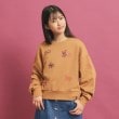 ピンク ラテ(PINK-latte)の落書き風プリント短丈プルオーバー19