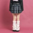 ピンク ラテ(PINK-latte)のチェック柄追加！ベルト付きプリーツスカート3