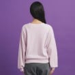 ピンク ラテ(PINK-latte)の総 刺繍ラメ裏毛トップス3
