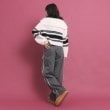 ピンク ラテ(PINK-latte)のハーフジップ ニットプルオーバー10