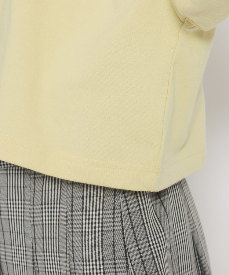 ピンク ラテ(PINK-latte)の袖リボンギャザー ロングTシャツ19