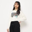 ピンク ラテ(PINK-latte)の【大人気】カレッジワッペン ロングTシャツ1