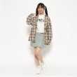 ピンク ラテ(PINK-latte)の【2点SET】ビックチュニックシャツ＋インナーTシャツ11