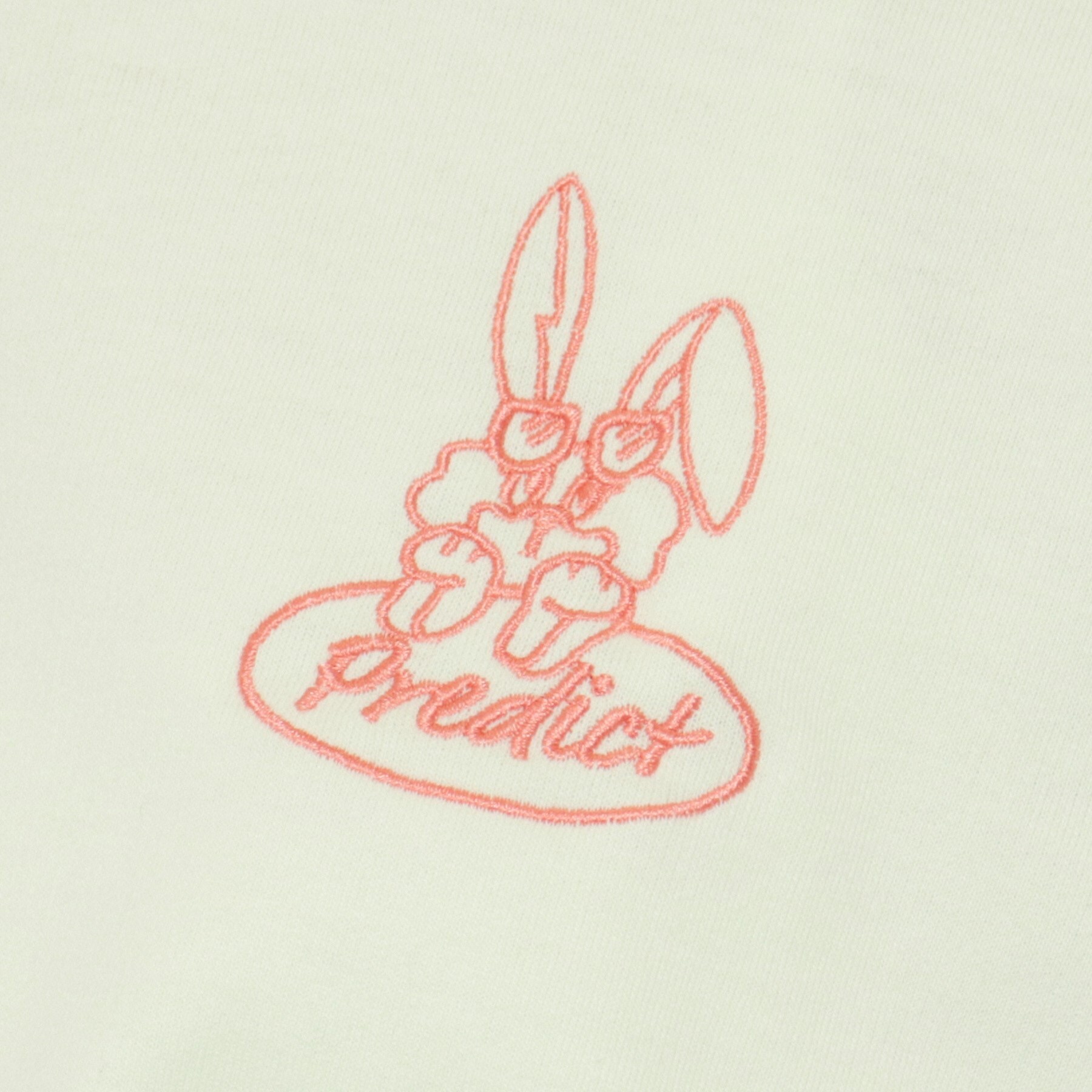 ピンク ラテ(PINK-latte)のドロスト裾ワッペンデザインロングTシャツ12