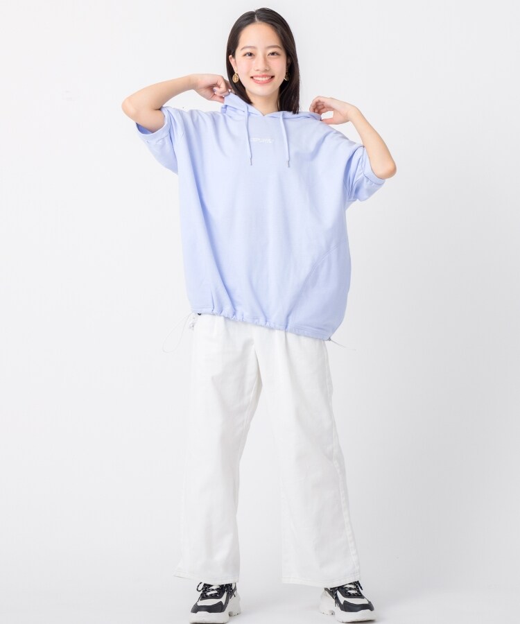 専用✧ピンク他ラテ✧新品✧フー140 ロゴフードチュニック（パーカー） | PINK-latte（ピンク ラテ