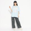 ピンク ラテ(PINK-latte)の【綿100％】定番人気カレッジロゴチュニックTシャツ10