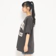 ピンク ラテ(PINK-latte)の【綿100％】定番人気カレッジロゴチュニックTシャツ18