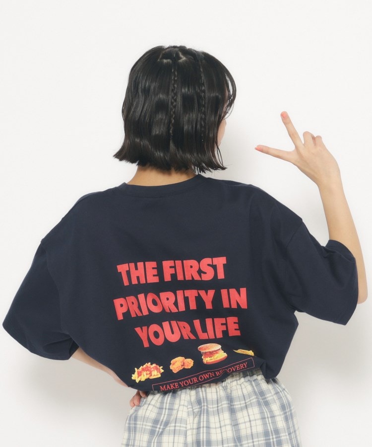 ピンク ラテ(PINK-latte)のフードモチーフTシャツ12