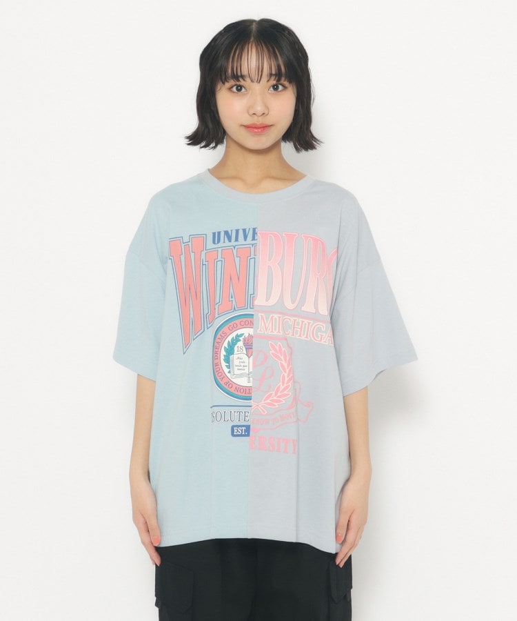 ピンク ラテ(PINK-latte)のリメイク風Tシャツ13