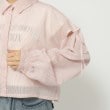 ピンク ラテ(PINK-latte)の【2点SET】シアーストライプシャツインナーTシャツSET17