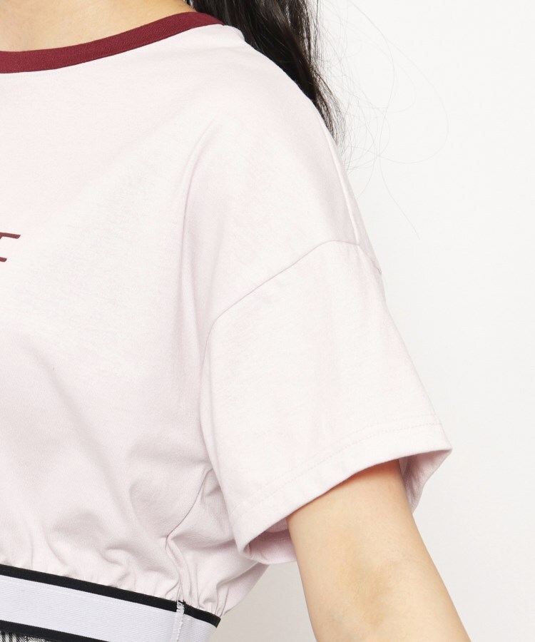 ピンク ラテ(PINK-latte)の【みんなの声で作ったアイテム】短丈リンガーTシャツ15